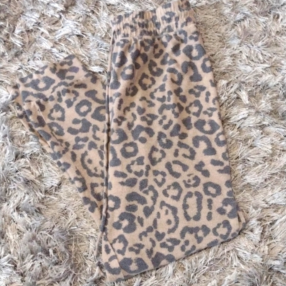 Leopard Joggers